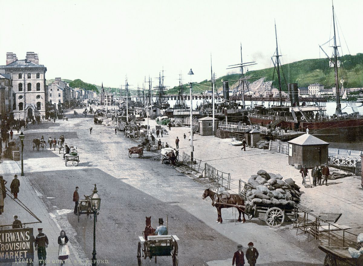 The quays, Waterford, County Waterford.