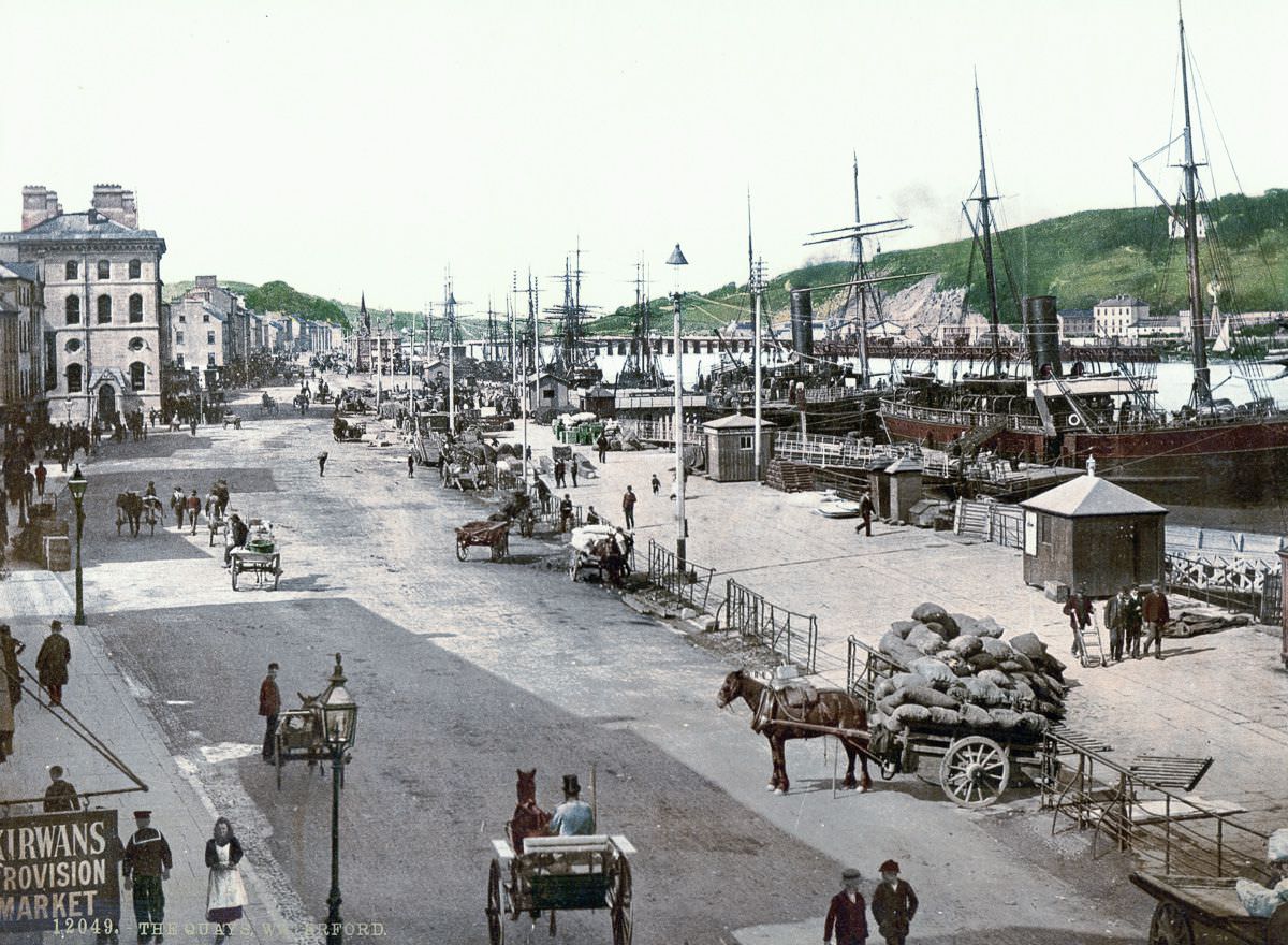The quays, Waterford, County Waterford.