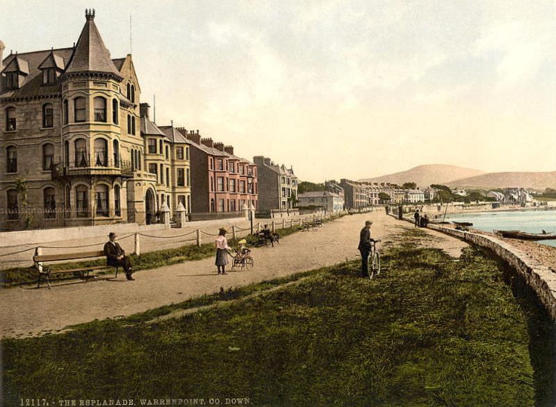 County Down. The Esplanade, Warrenpoint