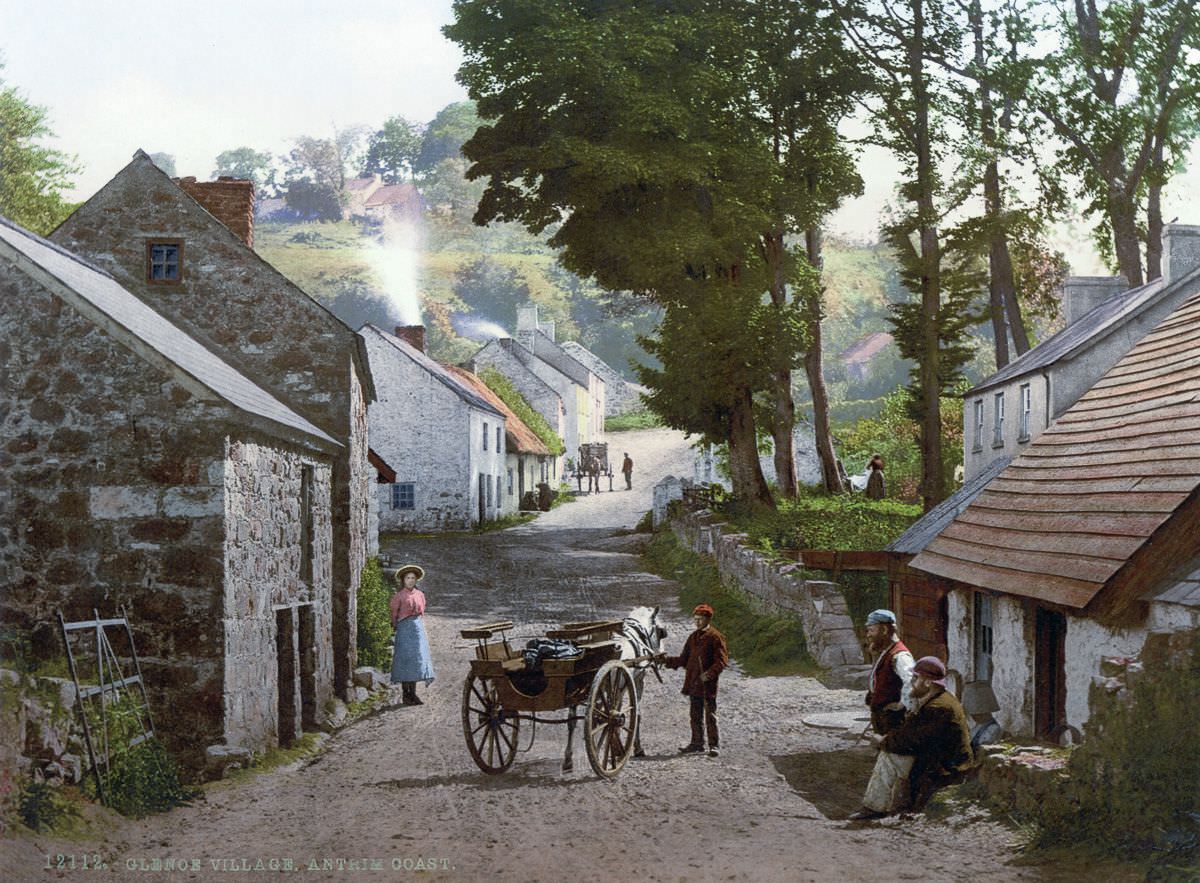 Glenoe Village, County Antrim.