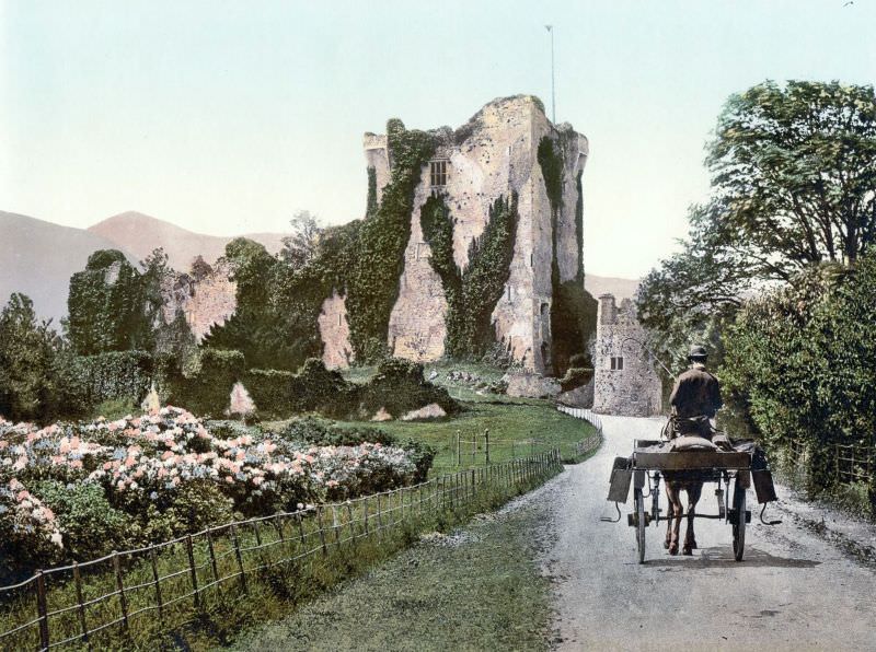 County Kerry. Ross Castle, Killarney