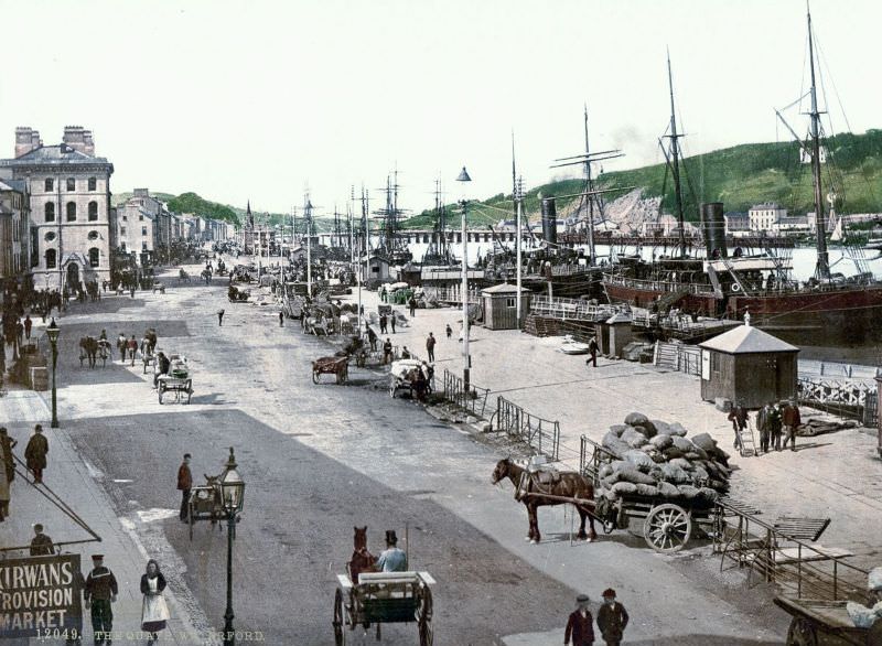 County Waterford. The quays, Waterford