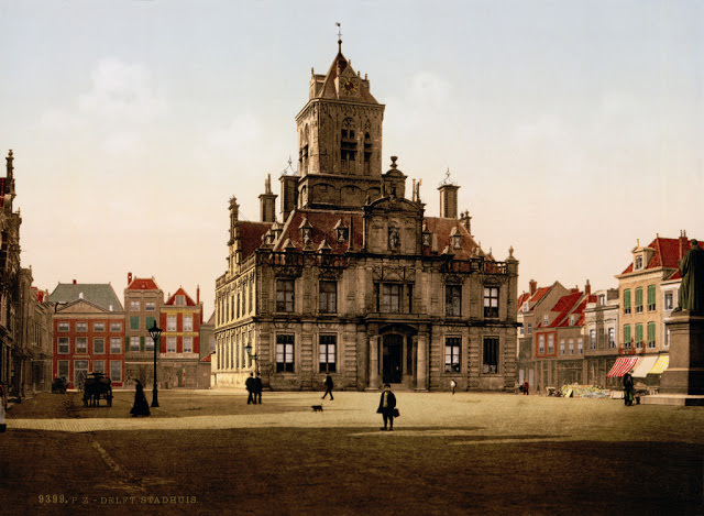 Town hall, Delft, South Holland, the Netherlands