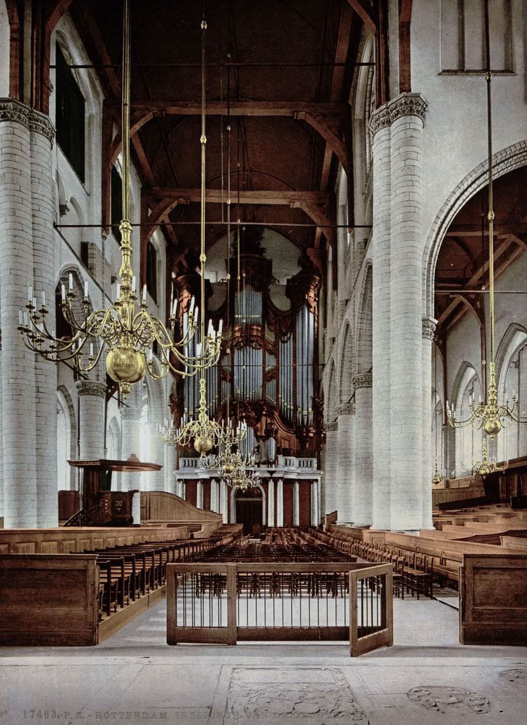 Cathedral interior, Rotterdam.