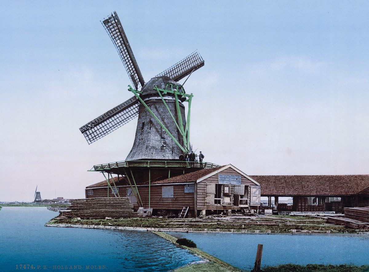 1890s Netherlands: 50+ Wonderful Color Photos Show The Cities And Countryside Of 1890s Netherlands