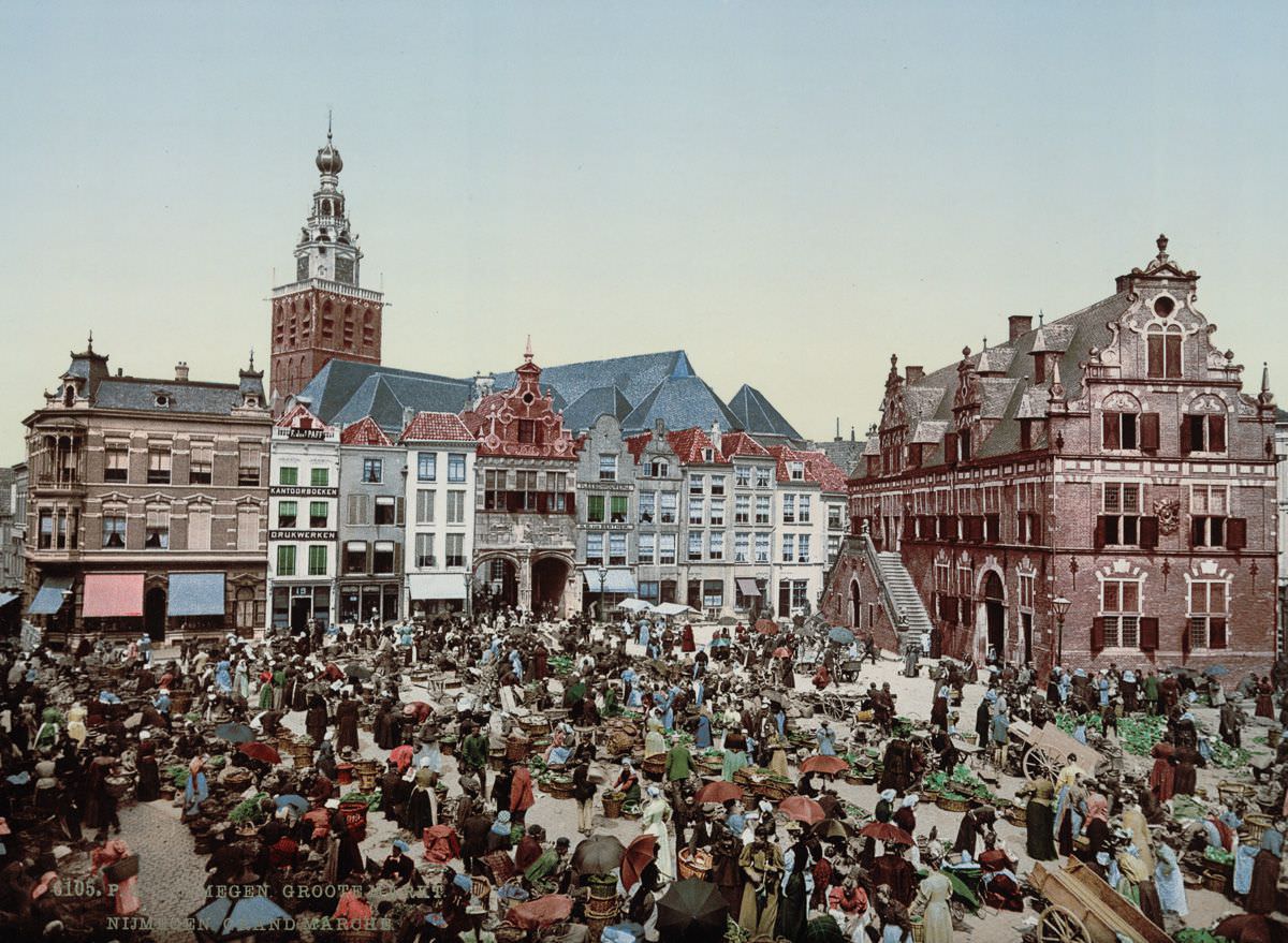 The great market, Nijmegen.