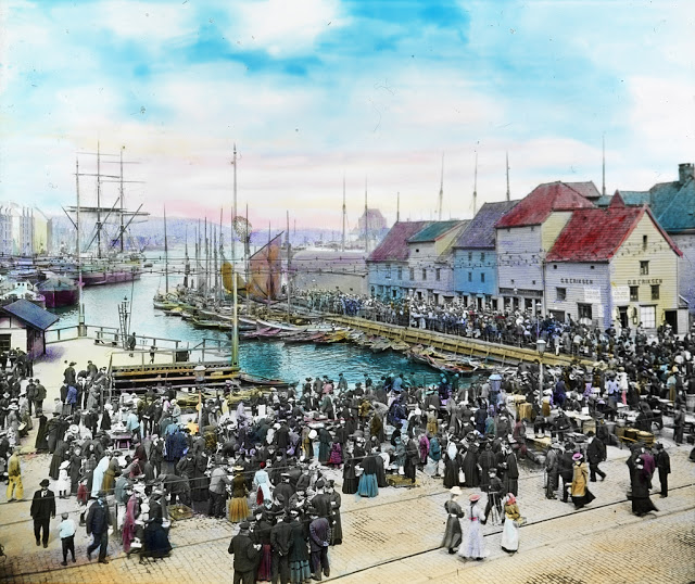 1890s Norway: 50+ Colorized Pictures Show How Norway Looked Like In The Late 19th Century