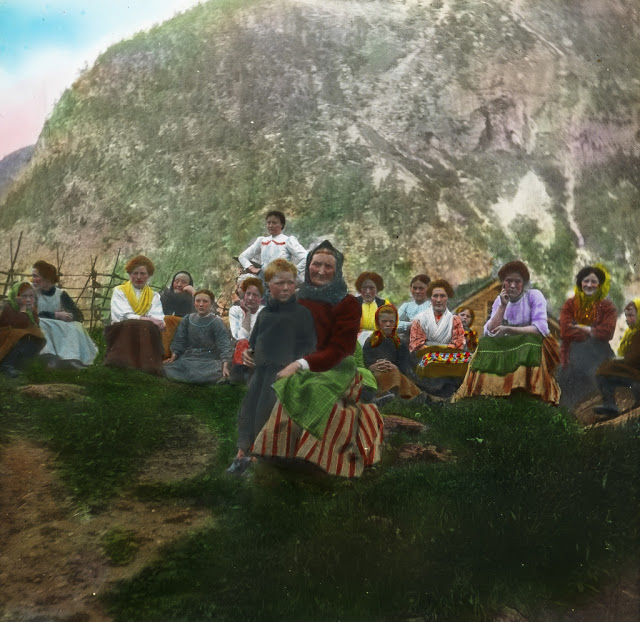 1890s Norway: 50+ Colorized Pictures Show How Norway Looked Like In The Late 19th Century