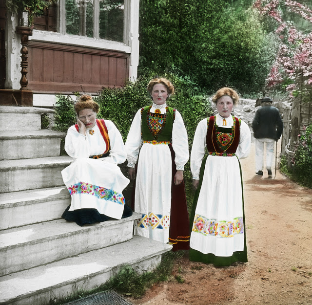 1890s Norway: 50+ Colorized Pictures Show How Norway Looked Like In The Late 19th Century