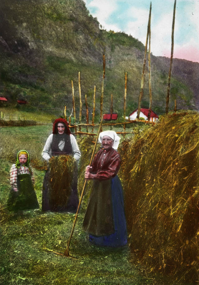 1890s Norway: 50+ Colorized Pictures Show How Norway Looked Like In The Late 19th Century