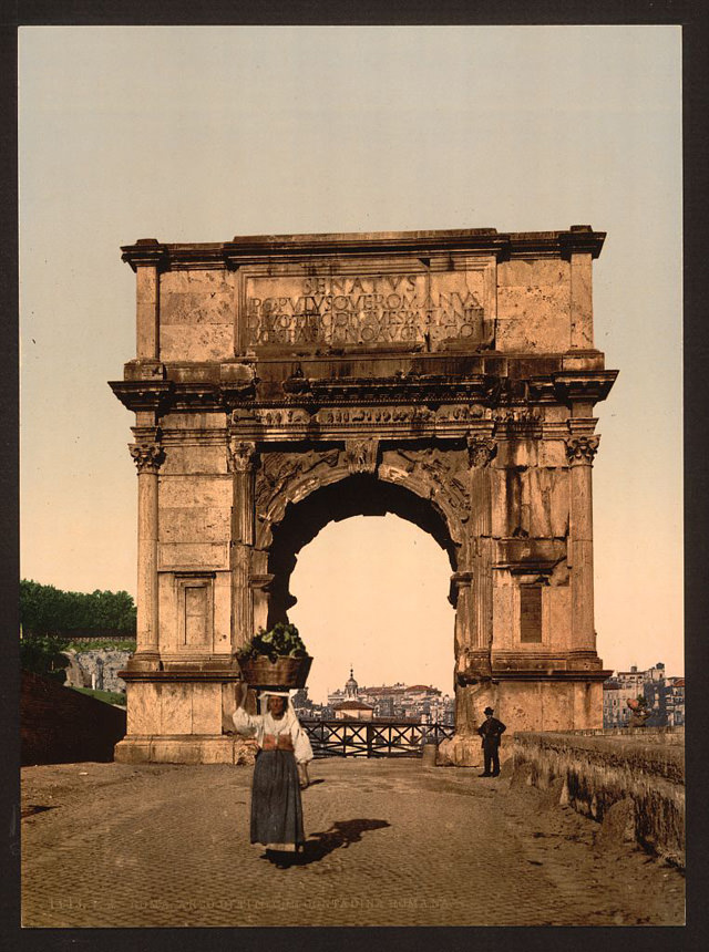 1890s Rome: 50+ Colorized Photos Show Rome In Vivid Colors At The End Of 19th Century