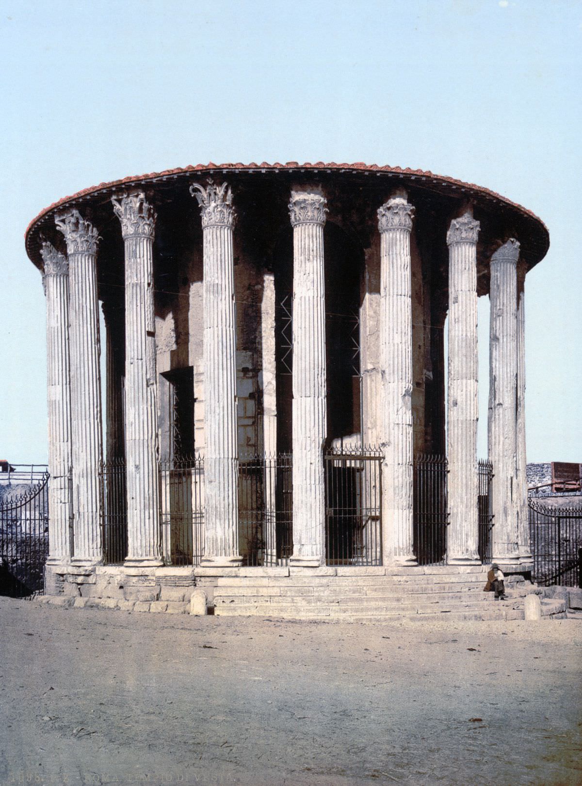 The Forum Romanum from the Palatine.