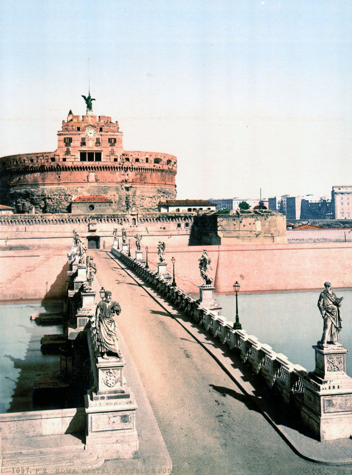 The bridge and castle of St. Angelo.