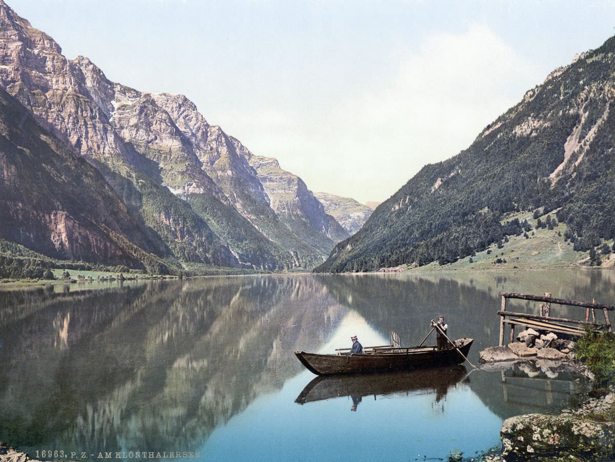 Klöntalersee, Glarus.