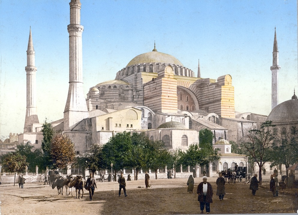 Mosque of St. Sophia, Constantinople, Turkey