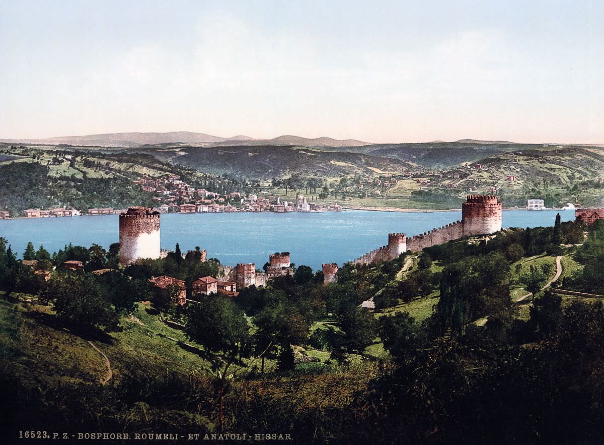 The Bosphorus, Rumeli and Anadali-Hissar.