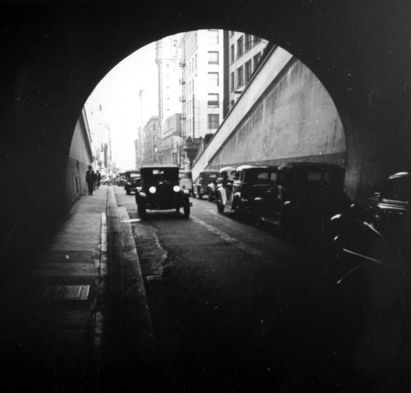 3rd Street tunnel, 1937
