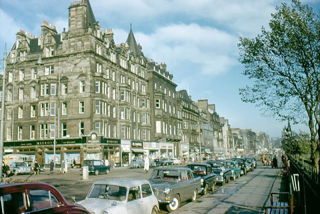 Princes Street looking east, Edinburgh, 1961