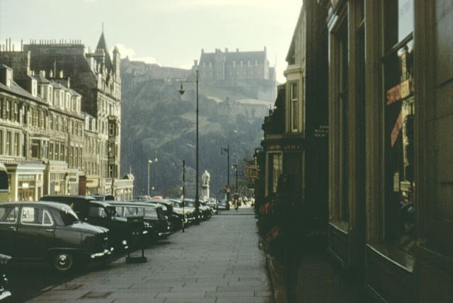 Castle Street, Edinburgh, circa 1960