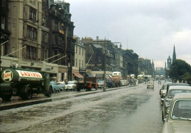 Princes Street looking east, Edinburgh, 1961