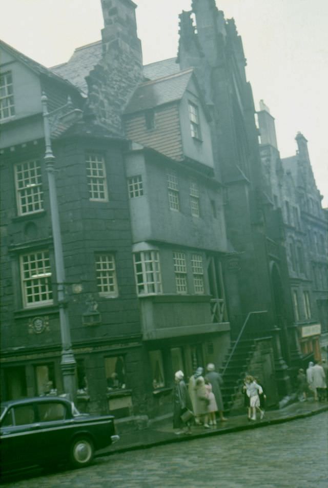 John Knox's House, High Street, Edinburgh, 1962
