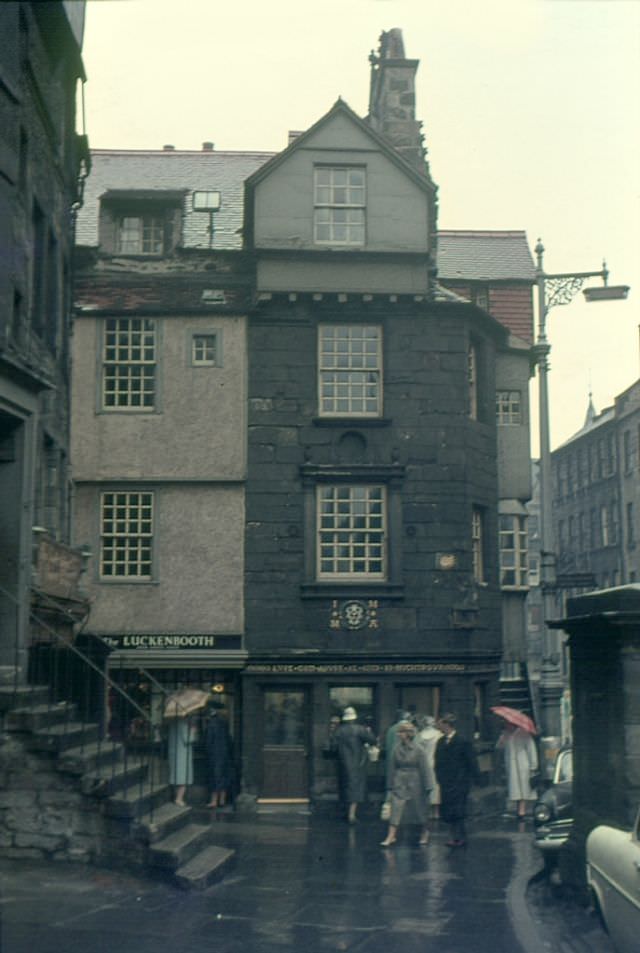 John Knox's House, High Street, Edinburgh, 1962