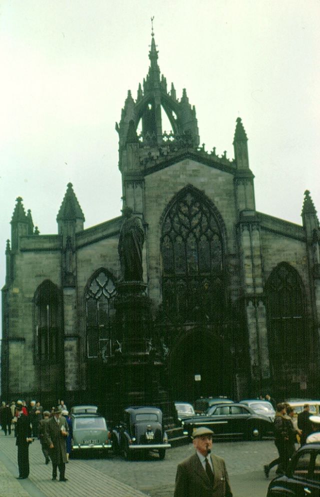 St. Giles Cathedral, High Street, Edinburgh, 1963