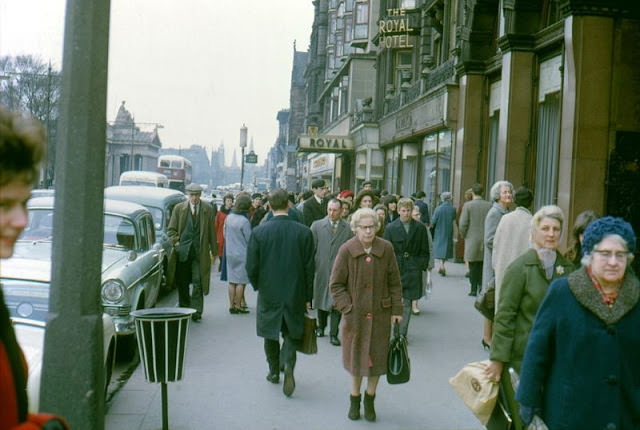 Princes Street Looking West, Edinburgh, 1965