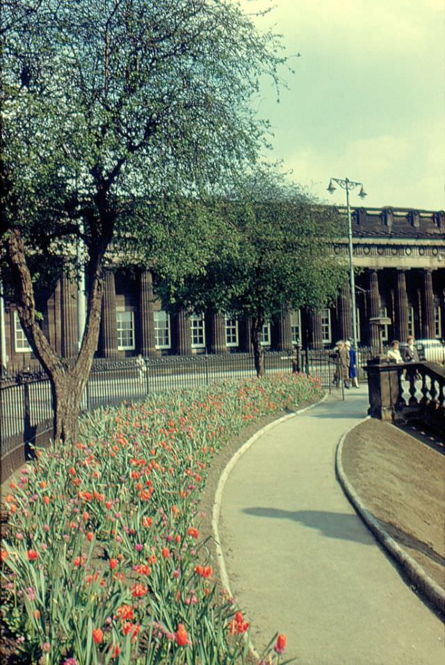 By the Floral Clock, Edinburgh, 1961