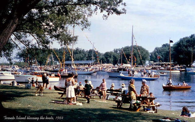 Toronto Island blessing the boats