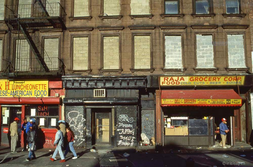 Lenox Avenue between 124th and 125th Streets, facing West