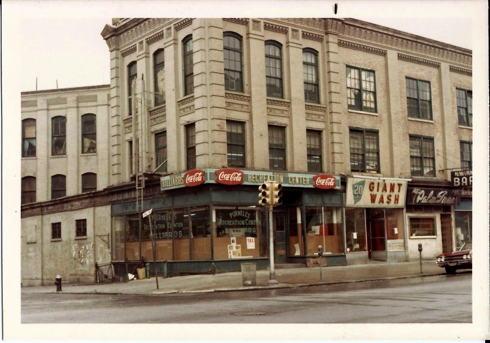 Northwest corner of Amsterdam Avenue and 150th Street, 1970
