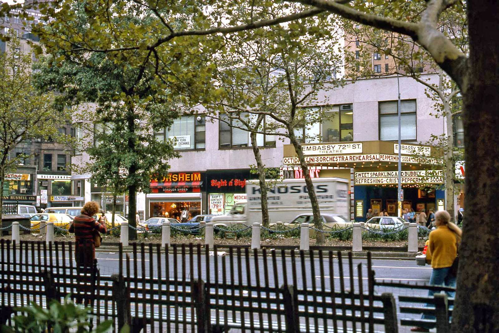 72nd and Broadway, facing West, mid ’70s