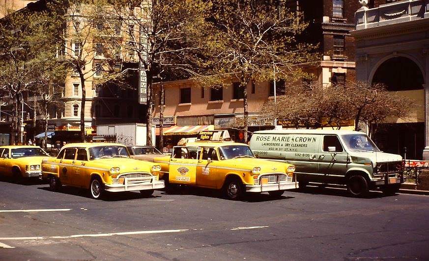 68th and Broadway, facing Northeast, 1980