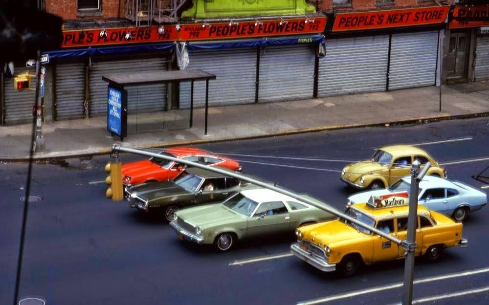 Sixth Avenue at 27th Street, 1978