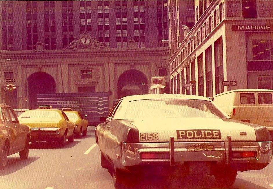 Park Avenue at 47th Street, facing South, circa 1974