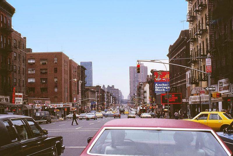 Ninth Avenue at 56th Street, facing South, 1979 - Bygonely.