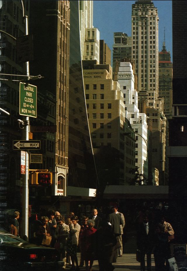 West 59th Street, photographed by Bernard Herrmann, 1977