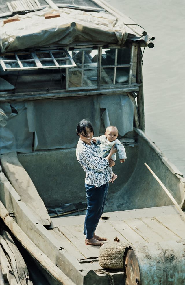 Jiangsu. Living on the lake, Wuxi