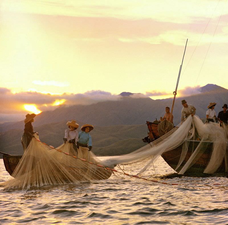 Fishing at Hei Ling Chau, 1973