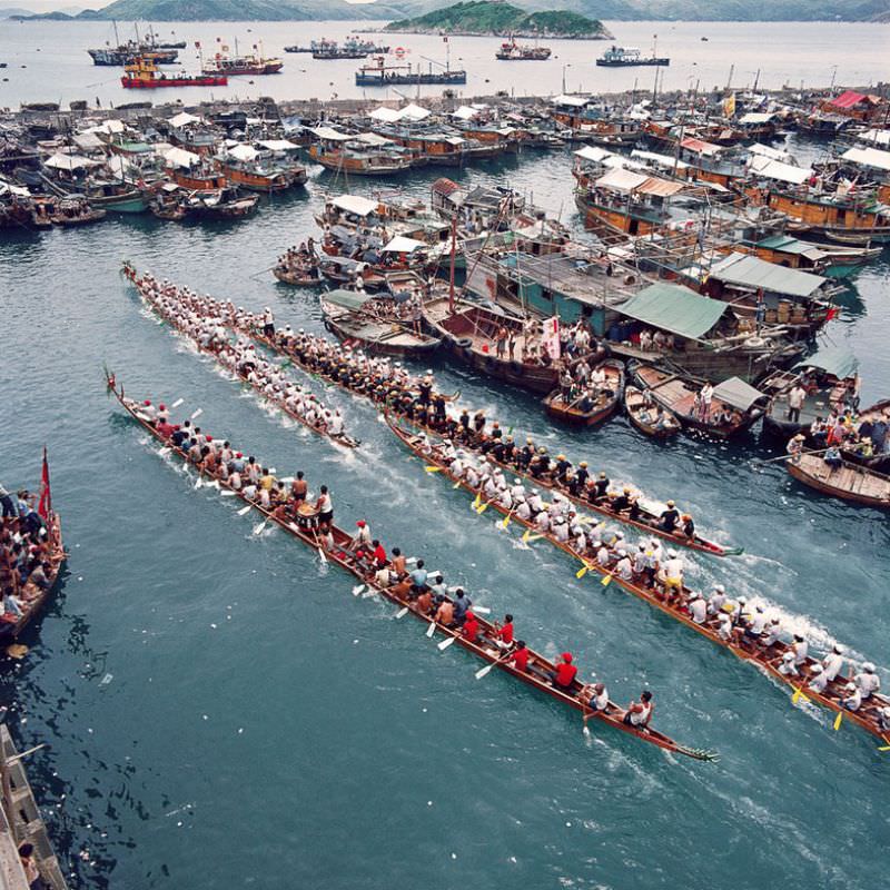 Aberdeen dragon boat races, 1974