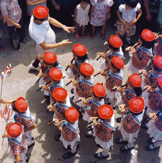 Cheung Chau Bun Festival, 1974