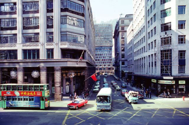 Pedder Street and Gloucester Building, 1974