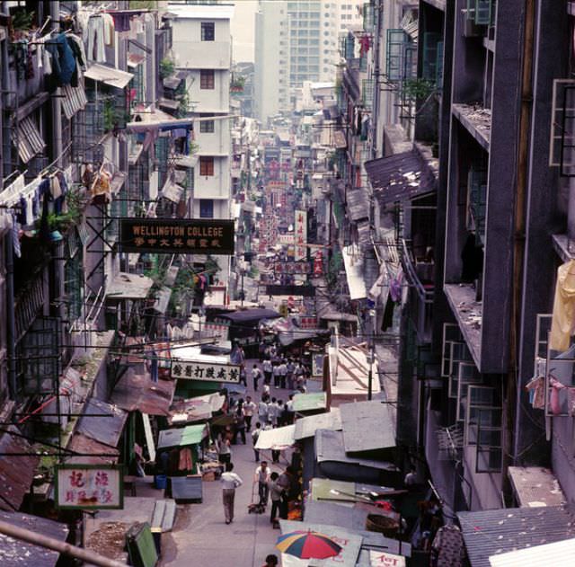 Peel Street, Soho, 1974