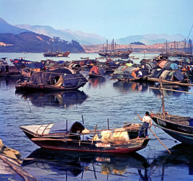 Tai Po Kau sampans, 1975