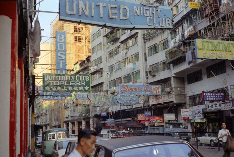 Luk Kwok Hotel, Wanchai, 1972