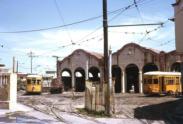 Vera Cruz. Tram depot