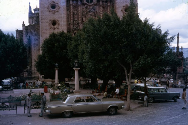 Cuernavaca. Outside the Cathedral San Francisco