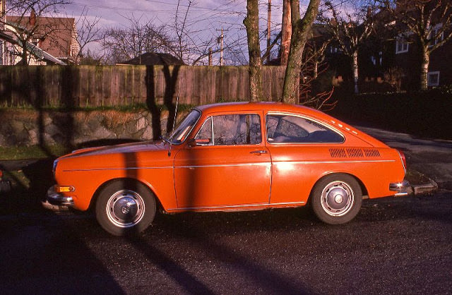 VW Type 3 Fastback, Vancouver, April 1978