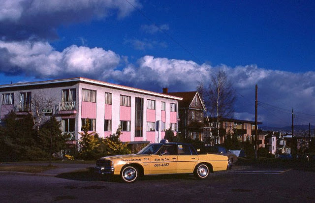 W.5th and Arbutus, Vancouver, January 1978